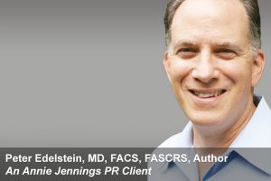 Real Publicity Book Promotion Success Story With Peter Edelstein, MD, FACS, FASCRS