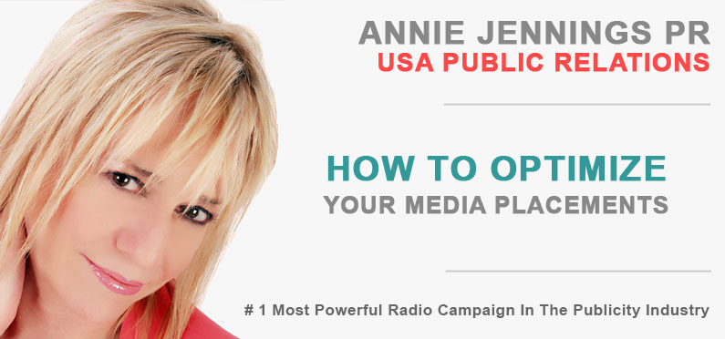 Publicity - How To Optimize Your PR Media Placements