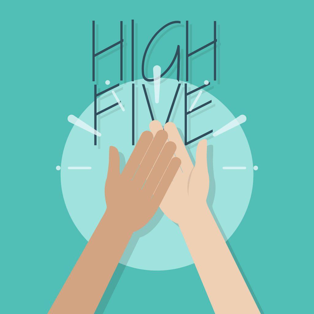 Radio Publicity High Five Campaign Annie Jennings PR.