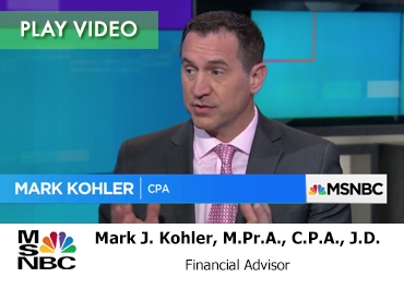 Annie Jennings PR Client Mark Kohler Appearing On MSNBC