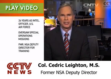 Annie Jennings PR Client Cedric Leighton Appearing on CCTV
