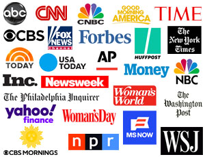 Annie Jennings PR books clients on big media