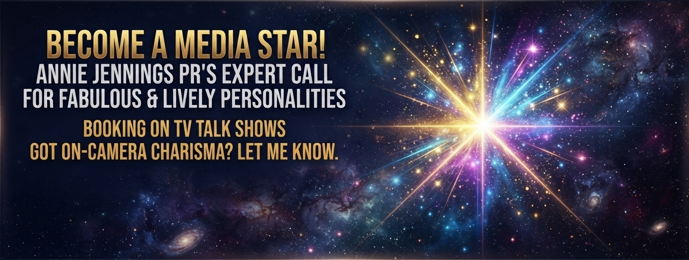 Get Booked On TV Shows With Annie Jennings PR